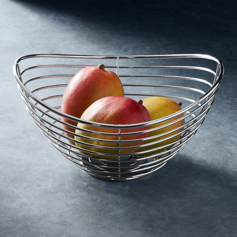 Williams Sonoma Open Kitchen Steel Fruit Basket Williams Sonoma AU